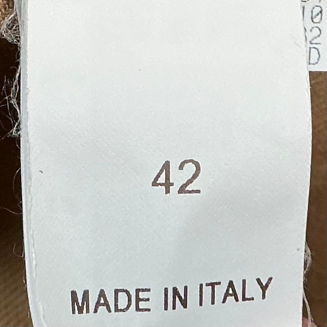 【美品】ブルネロクチネリ　ジャケット　ダブル　モニーレ　ブラウン　ストレッチ