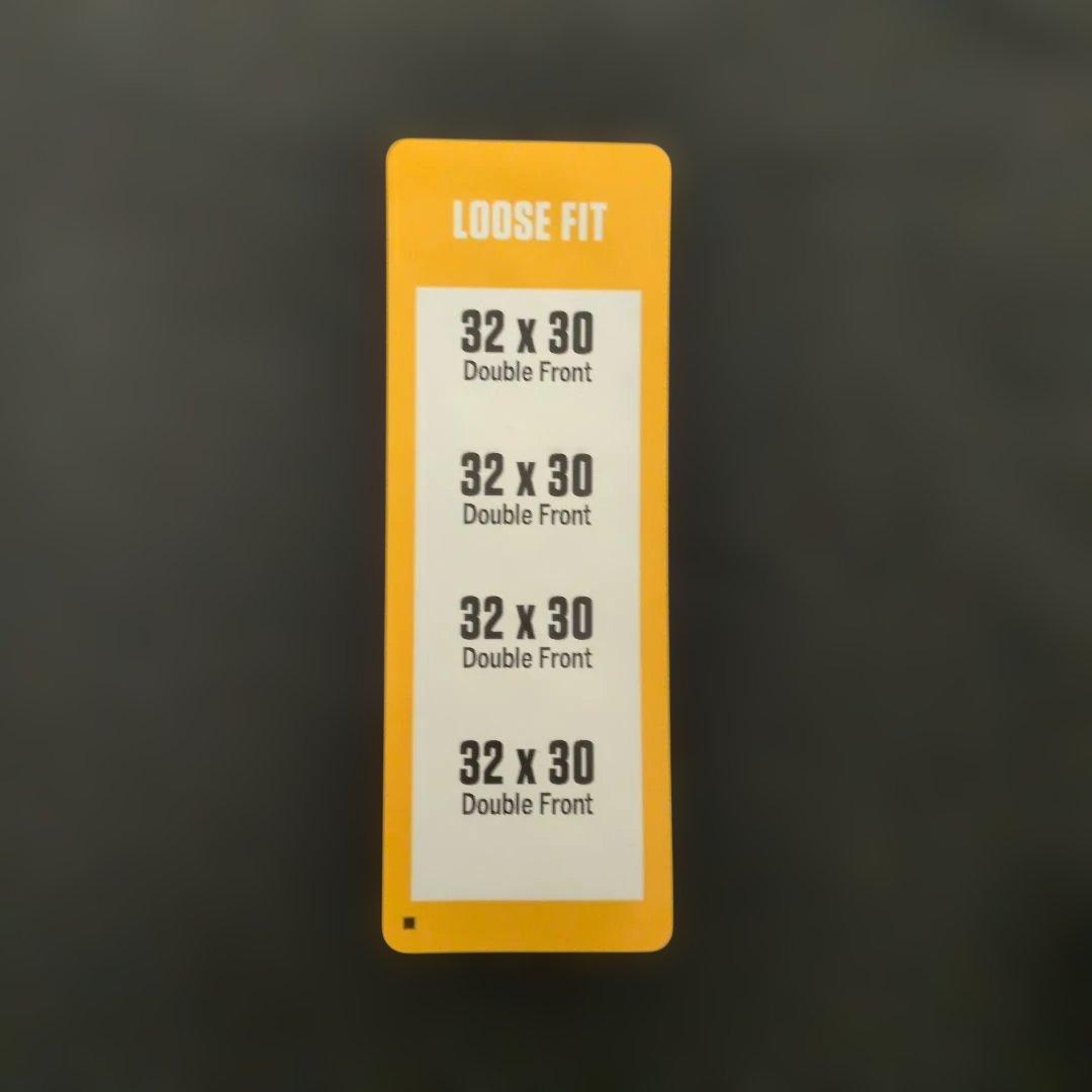 新品未使用　carhartt カーハート　ダブルニー　32×30　ワークパンツ