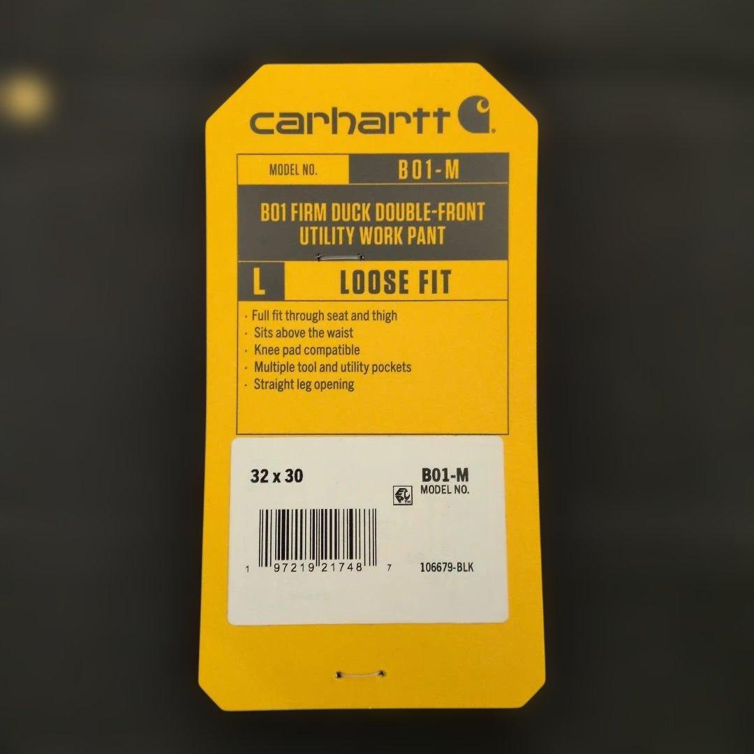 新品未使用　carhartt カーハート　ダブルニー　32×30　ワークパンツ
