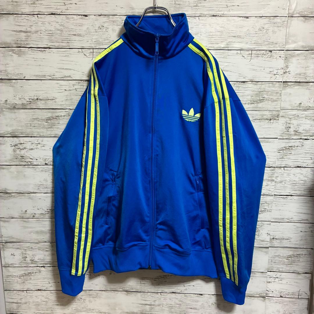 アディダス　トレフォイルロゴ　刺繍　トラックジャケット ジャージ
