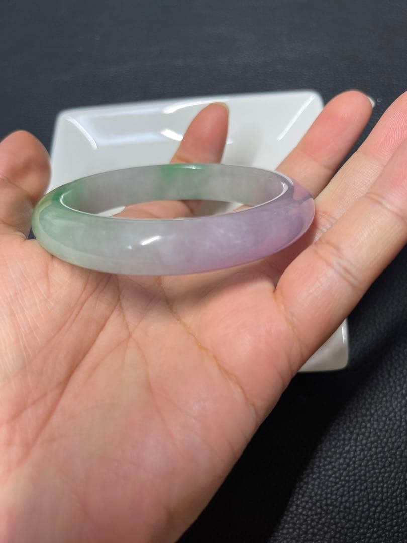 専用ページ❗️赤字❣️春彩翡翠バングル