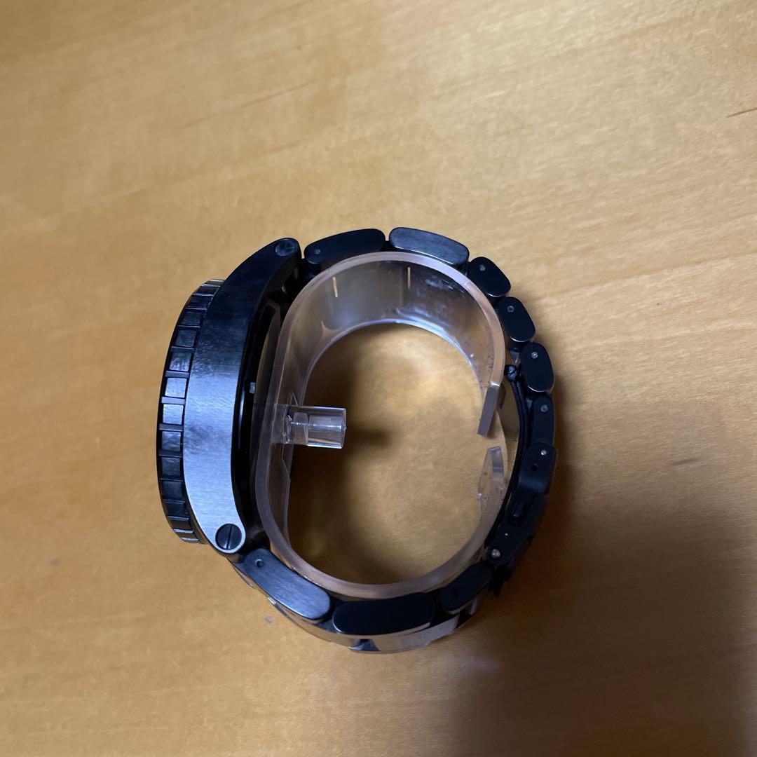 た*し様 NIXON 51-30 ALL BLACK/BLUE