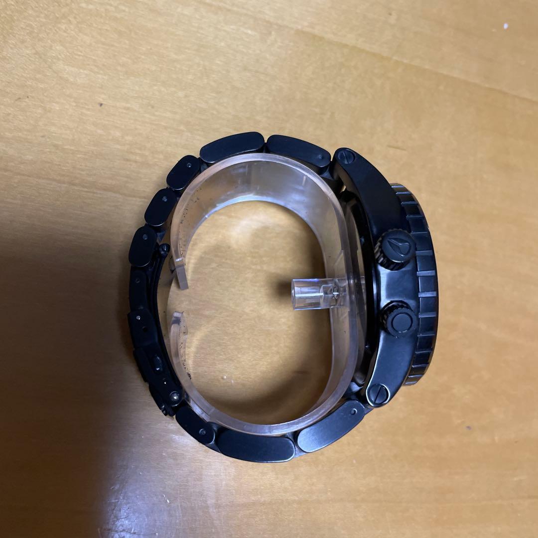 た*し様 NIXON 51-30 ALL BLACK/BLUE