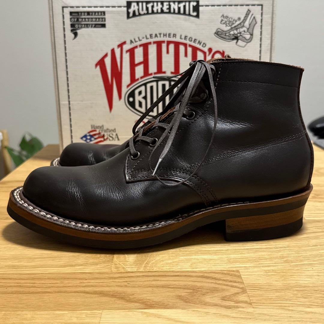 【美品】White's ホワイツ セミドレス ドレスブラウン 8.5E