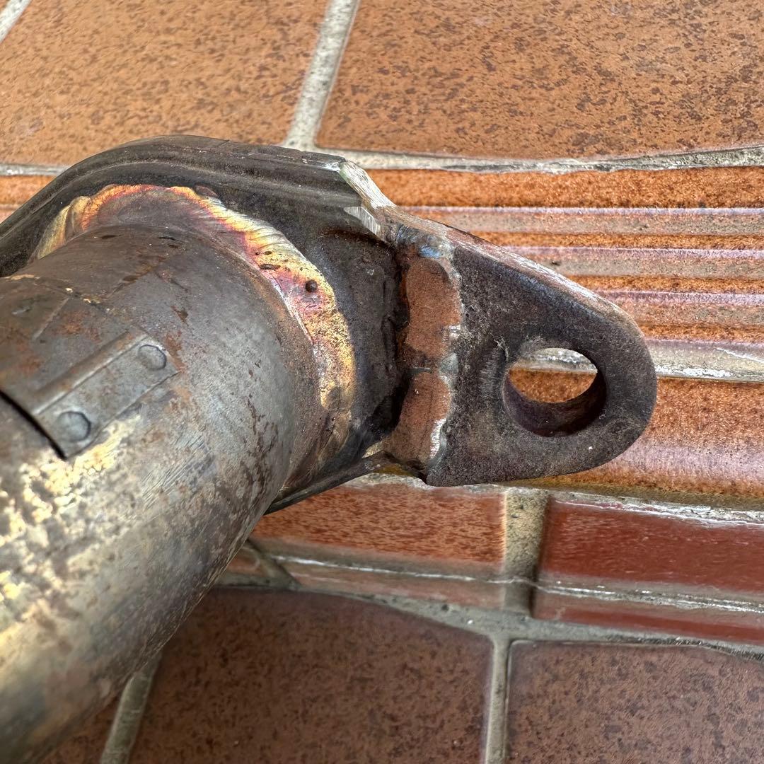 AE86 エキマニ タコアシ フジツボ 5バルブフランジ加工