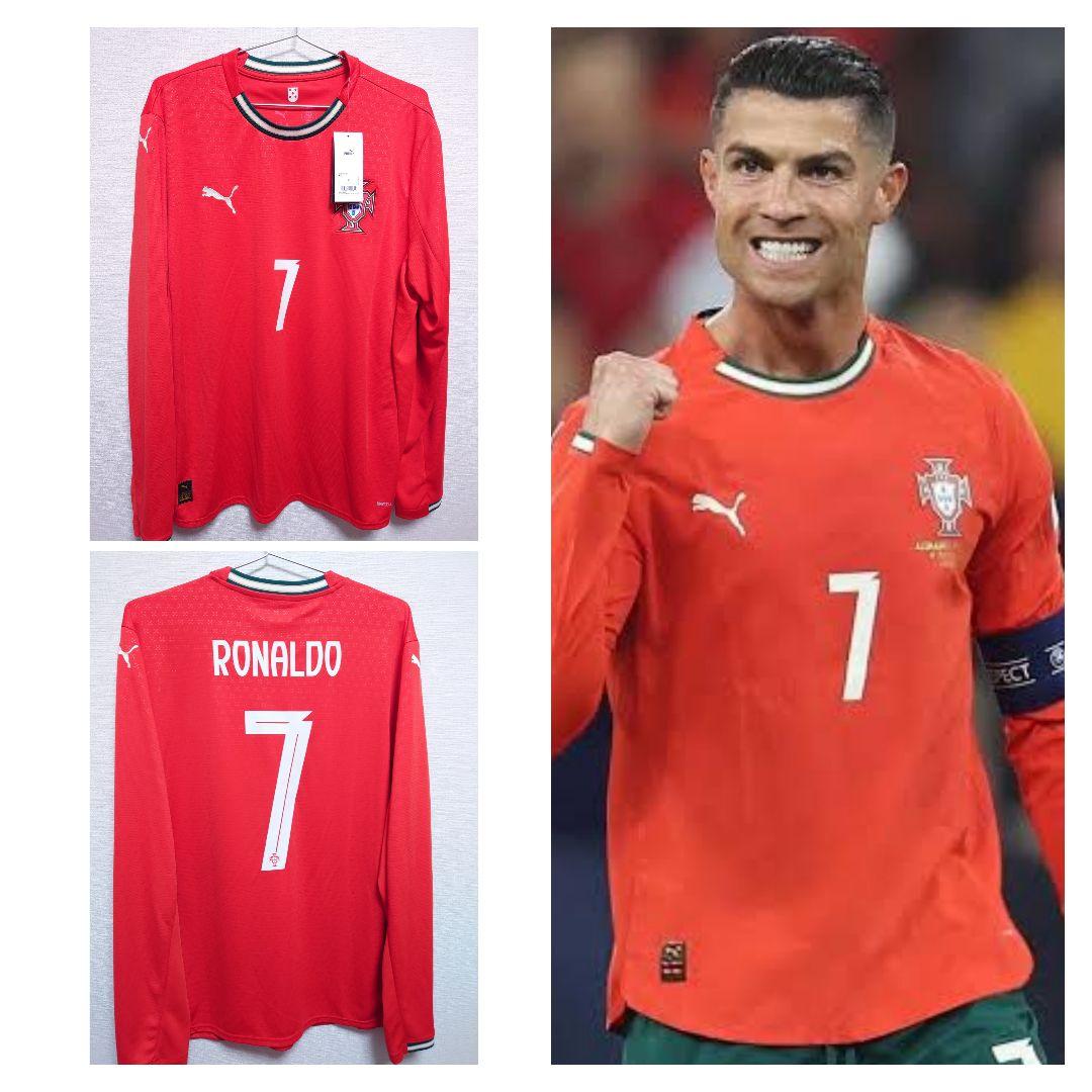 PUMA　2025 ポルトガル代表　クリスティアーノ・ロナウド　長袖