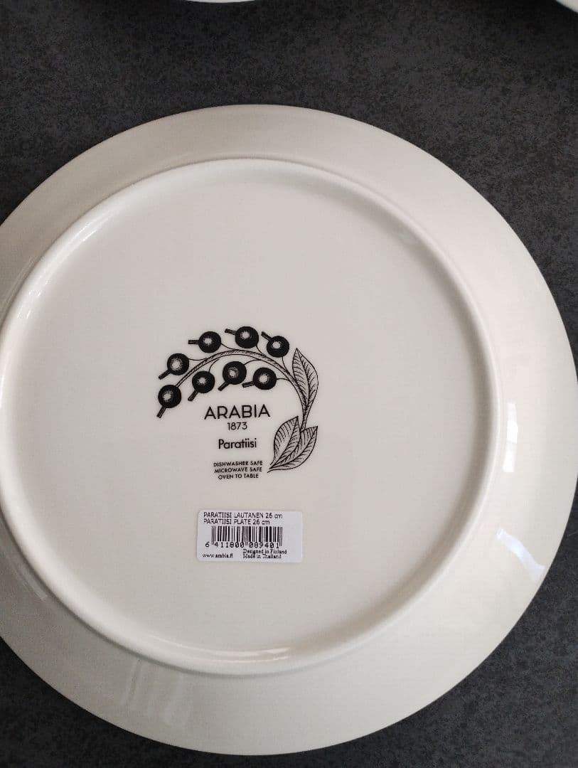 新品　正規品　ARABIA　パラティッシ　8点セット　アラビア　プレート　カップ