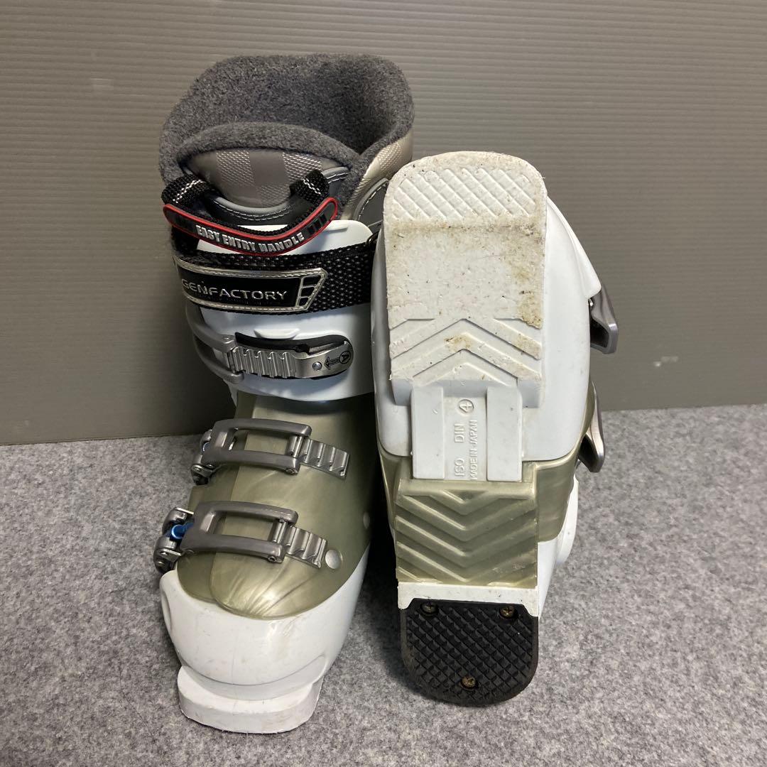 ★小柄な方向け★メンテ済　スキーセット 板サロモン140cm ブーツ23.5cm