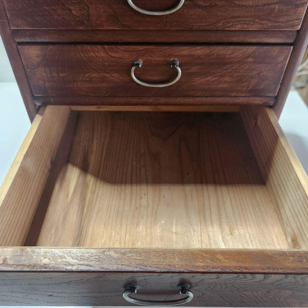 和製アンティーク 小タンス 引き出し 箪笥 和家具 小物入れ 収納 特大サイズ