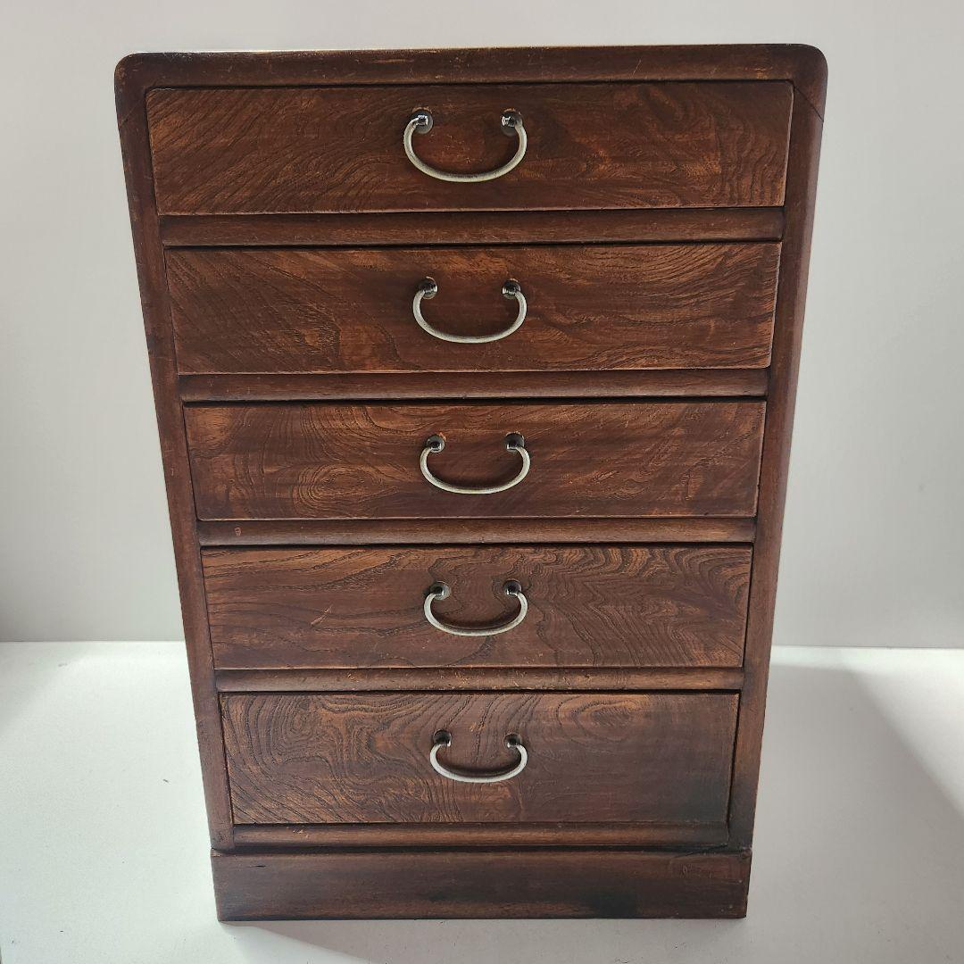 和製アンティーク 小タンス 引き出し 箪笥 和家具 小物入れ 収納 特大サイズ