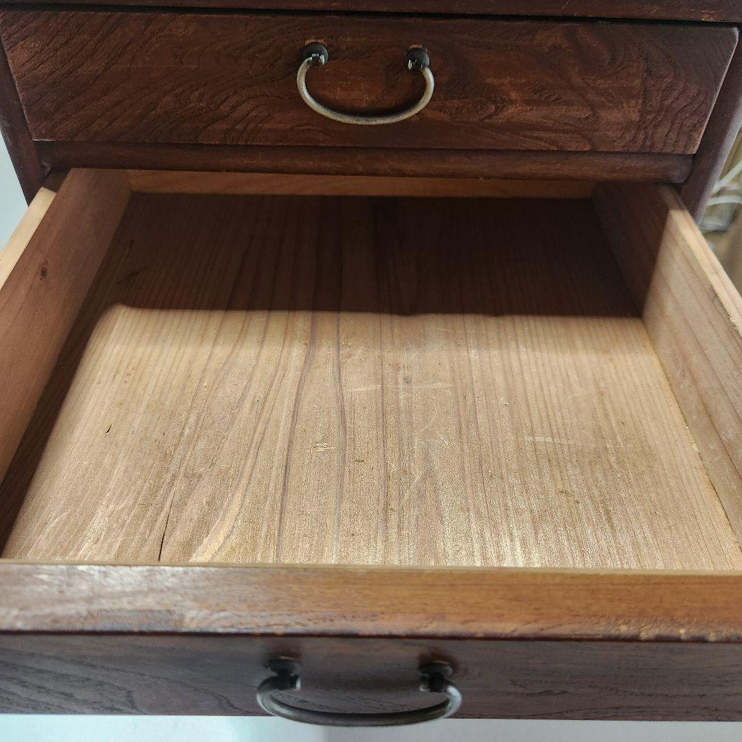 和製アンティーク 小タンス 引き出し 箪笥 和家具 小物入れ 収納 特大サイズ