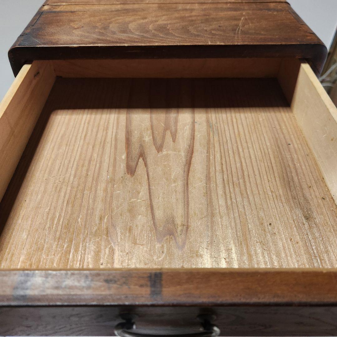 和製アンティーク 小タンス 引き出し 箪笥 和家具 小物入れ 収納 特大サイズ