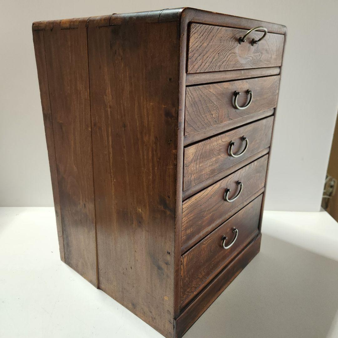 和製アンティーク 小タンス 引き出し 箪笥 和家具 小物入れ 収納 特大サイズ