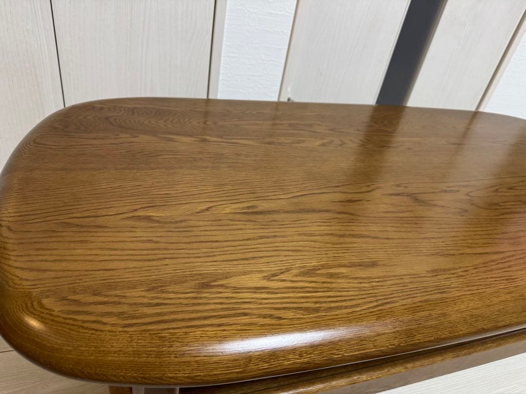 【見た目良好】カリモク 流線型 ローテーブル センターテーブル karimoku