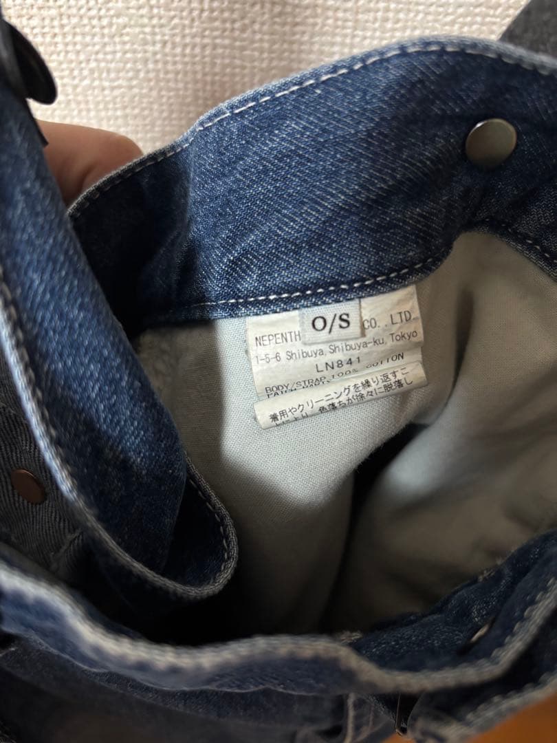 rhodolirion 5Pockets Suspender Denim デニム