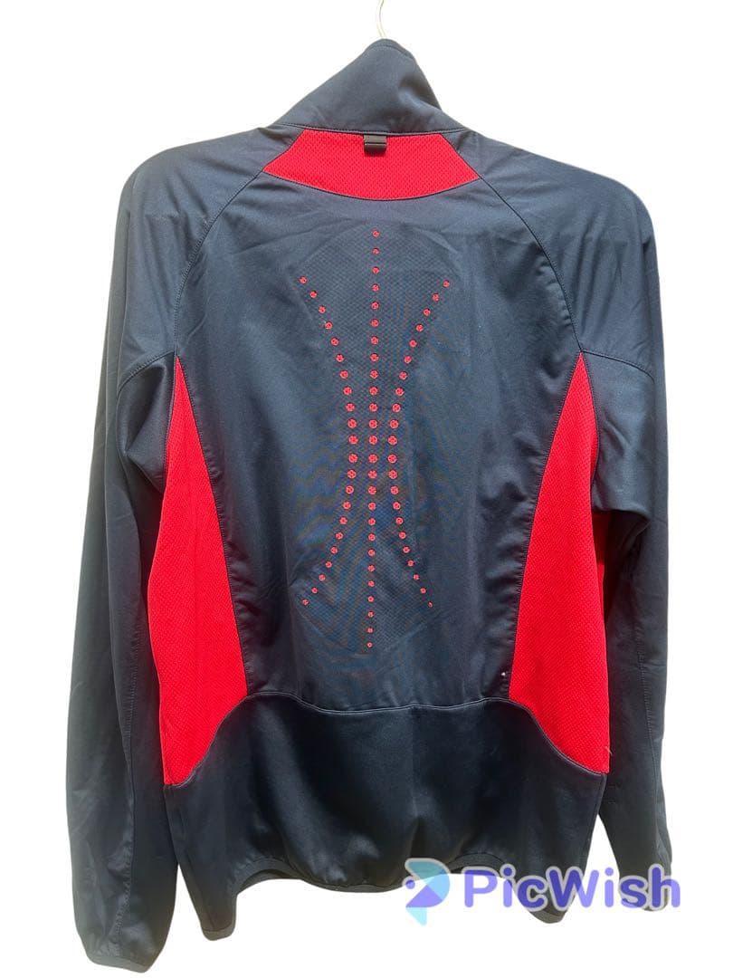 Nike ランニングジャケット ネイビー/レッド