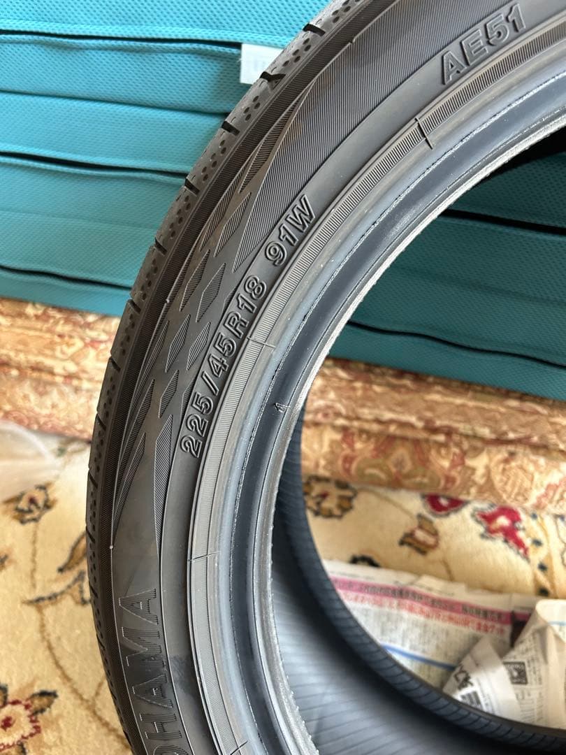 BluEarth-GT　225/45R18 91W　VNレヴォーグ純正タイヤ4本