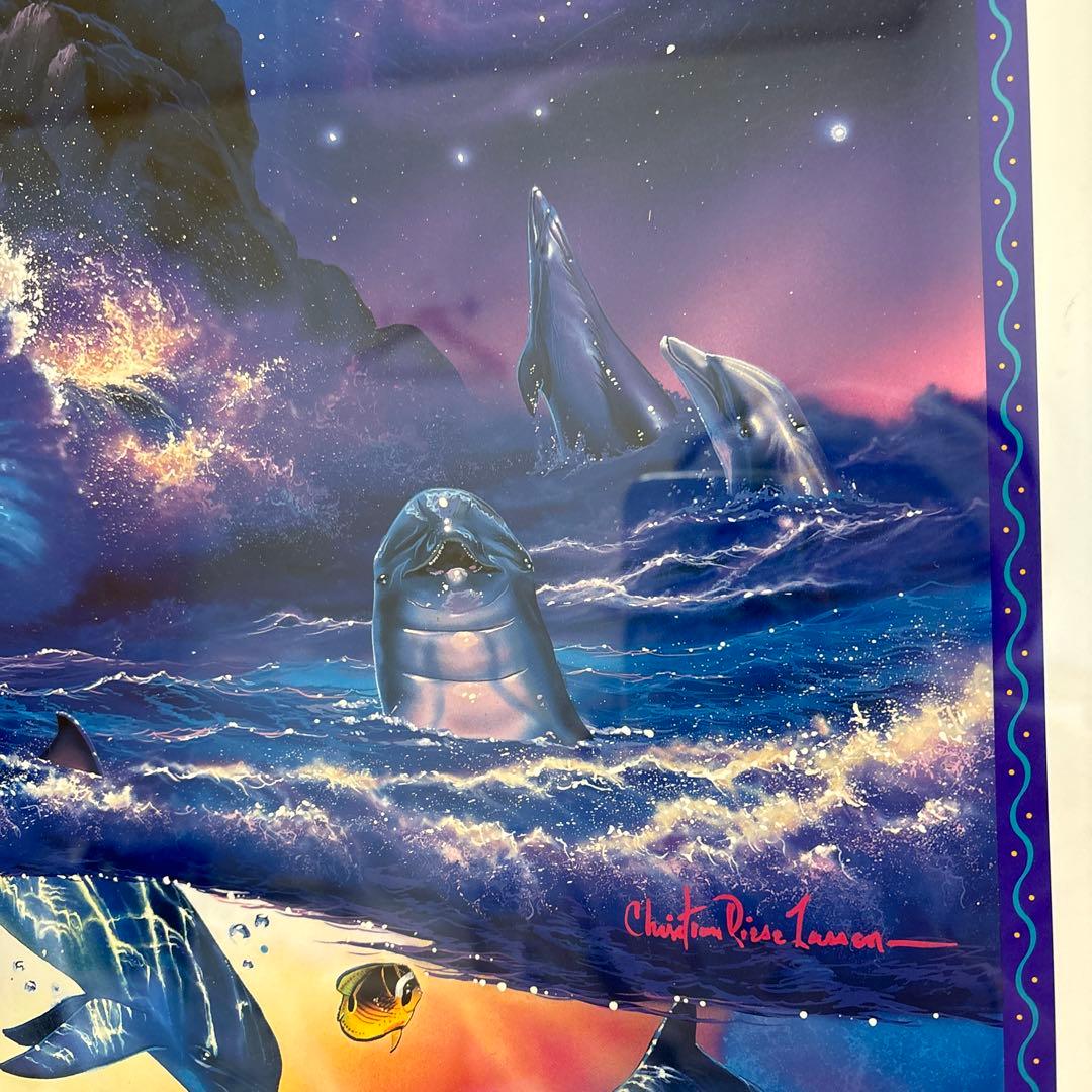 亜*ん様 ラッセン　ディズニー　コラボ　魔法使いの弟子　ミッキー　額入り　アート