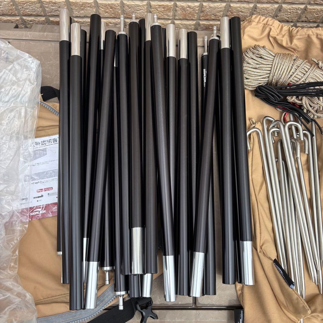 未使用　新品　Soomloom スームルーム　陣幕　横幕　ポリコットンTC