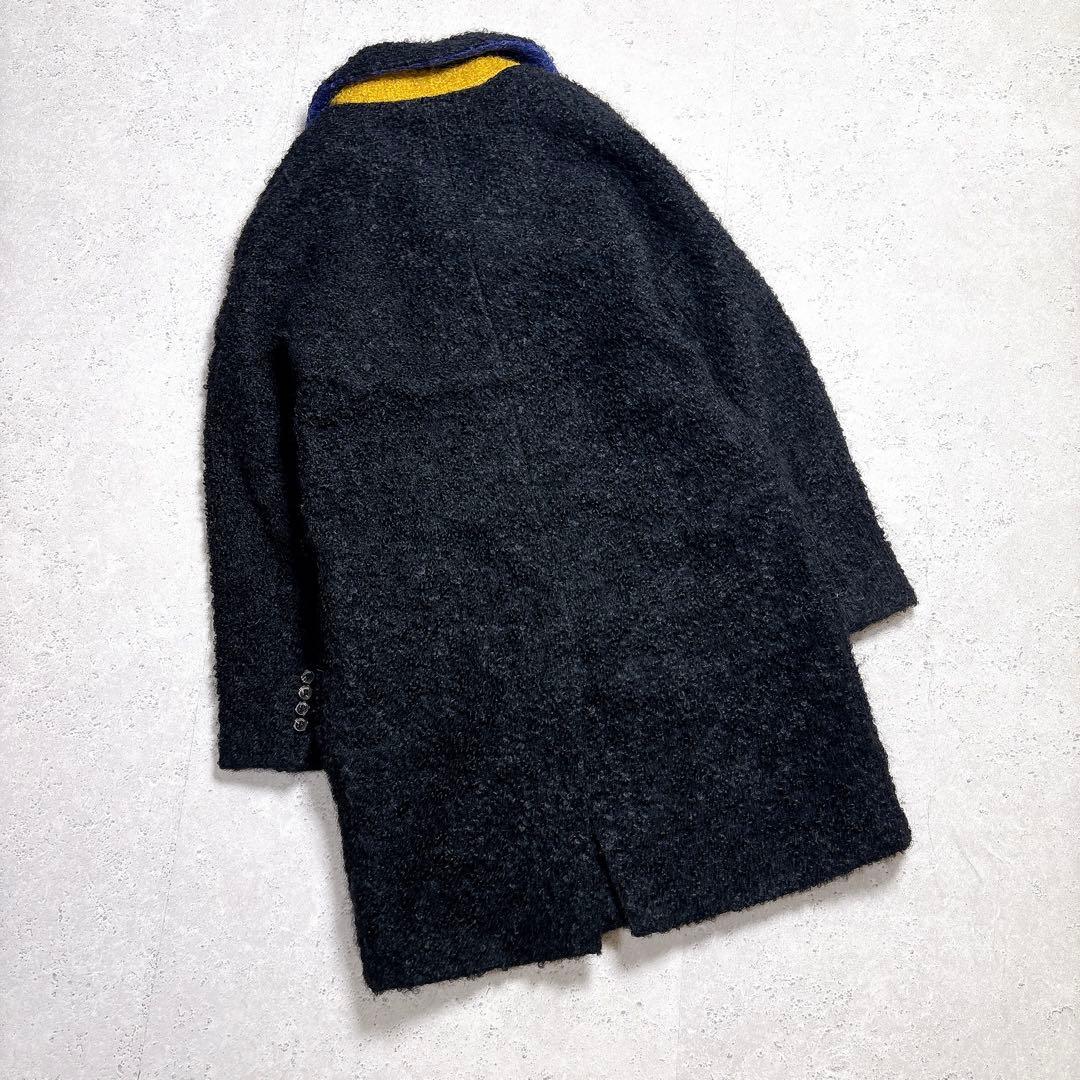 メゾンレネール　くるくる毛足のテディベアコート　ボアロングコート　ゆったり