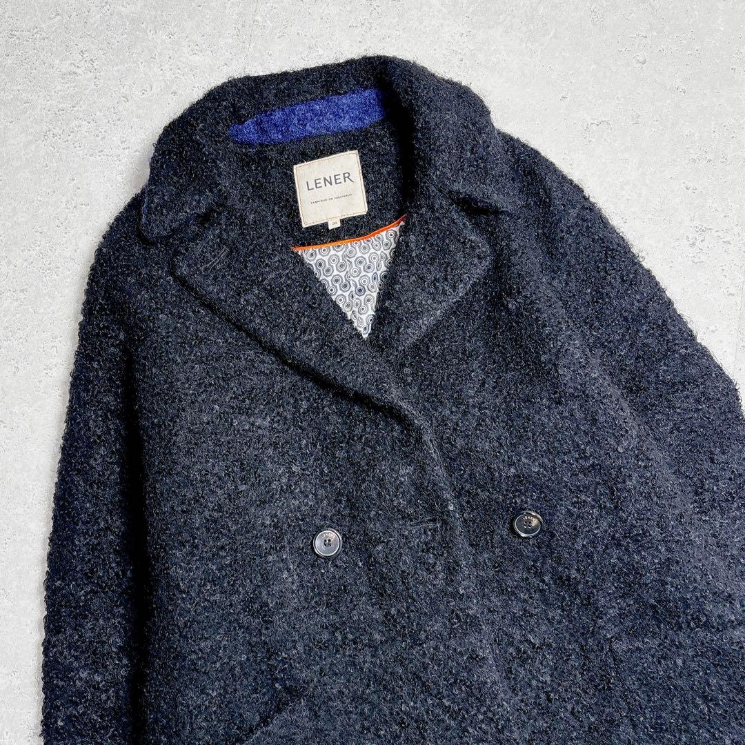 メゾンレネール　くるくる毛足のテディベアコート　ボアロングコート　ゆったり