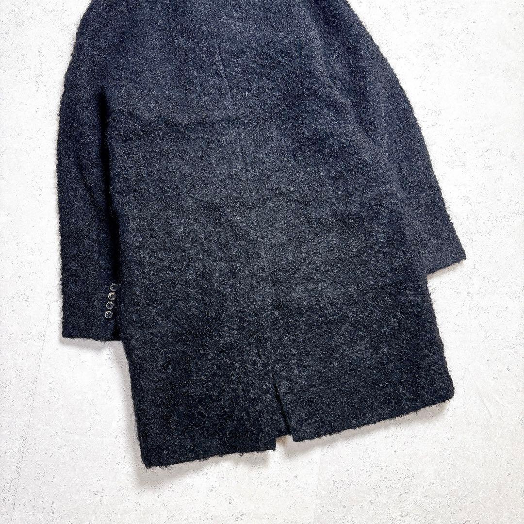 メゾンレネール　くるくる毛足のテディベアコート　ボアロングコート　ゆったり