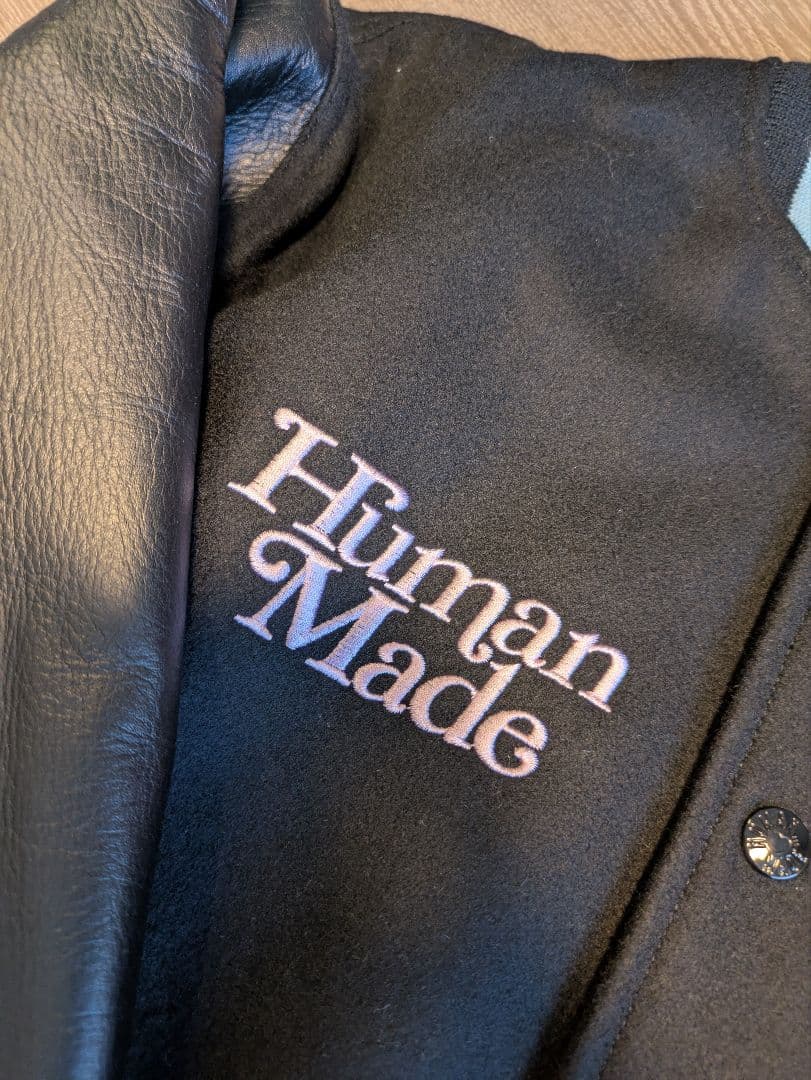 新品 店舗限定 HUMAN MADE xVERDY VARSITY JACKET