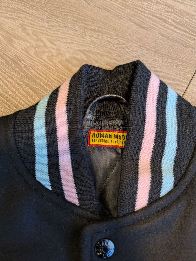 新品 店舗限定 HUMAN MADE xVERDY VARSITY JACKET