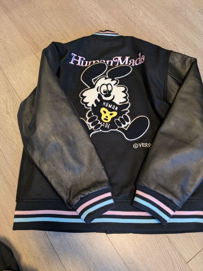 新品 店舗限定 HUMAN MADE xVERDY VARSITY JACKET