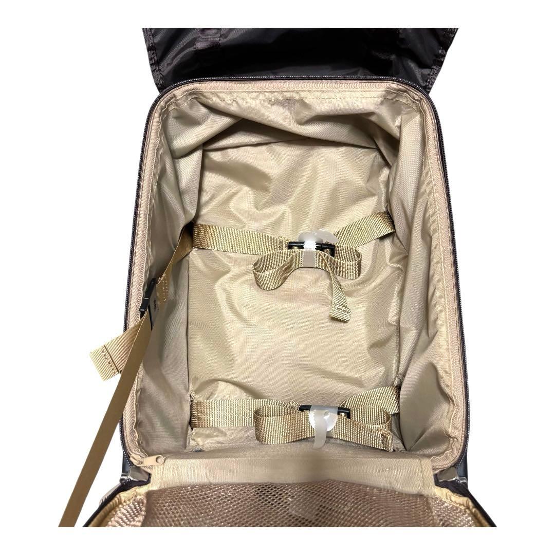 美品　SWANY スワニー　キャリーバッグ　茶　4輪　ブラウン