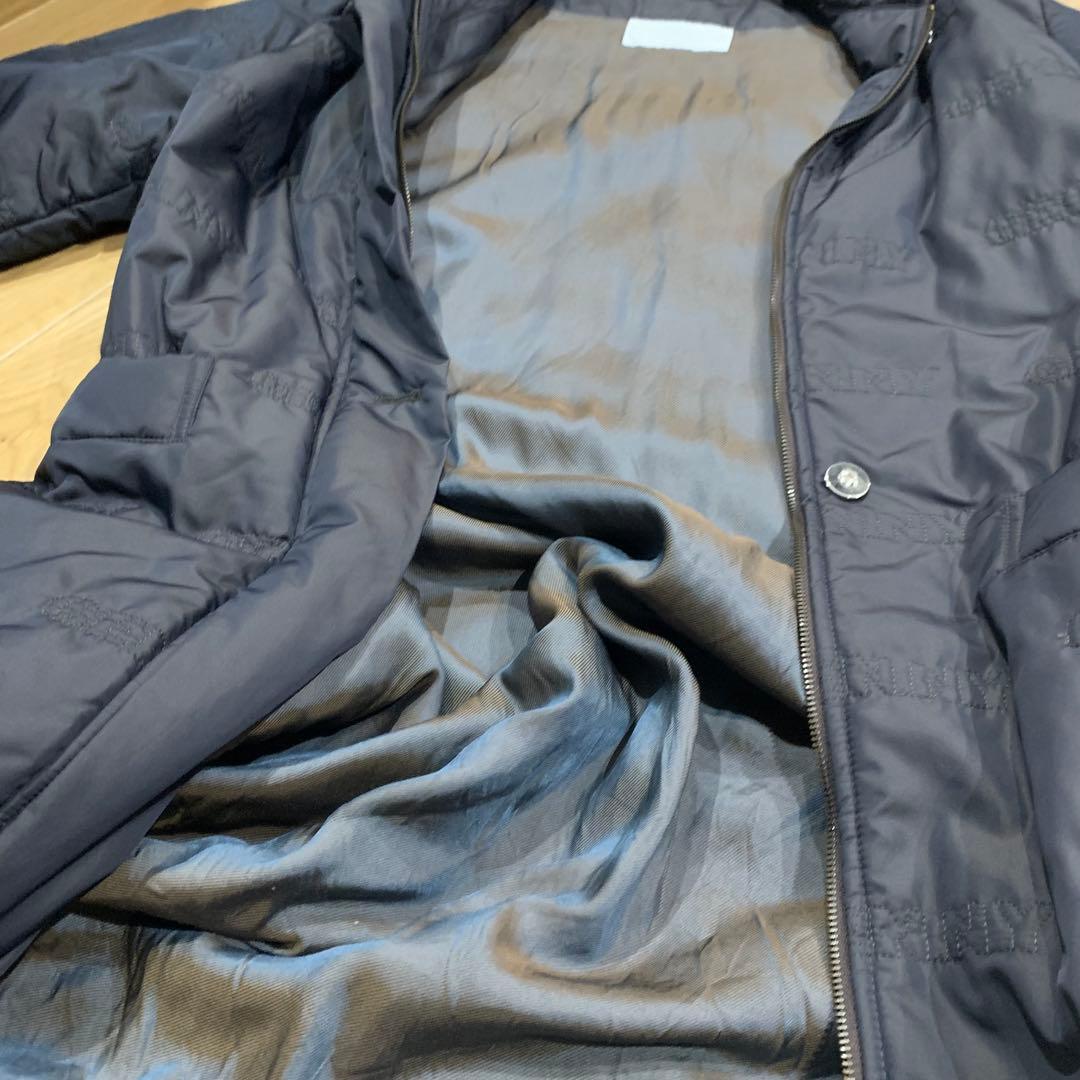 GENNY ジェニー リアルファーライナーロングコート イタリア40ヴェルサーチ