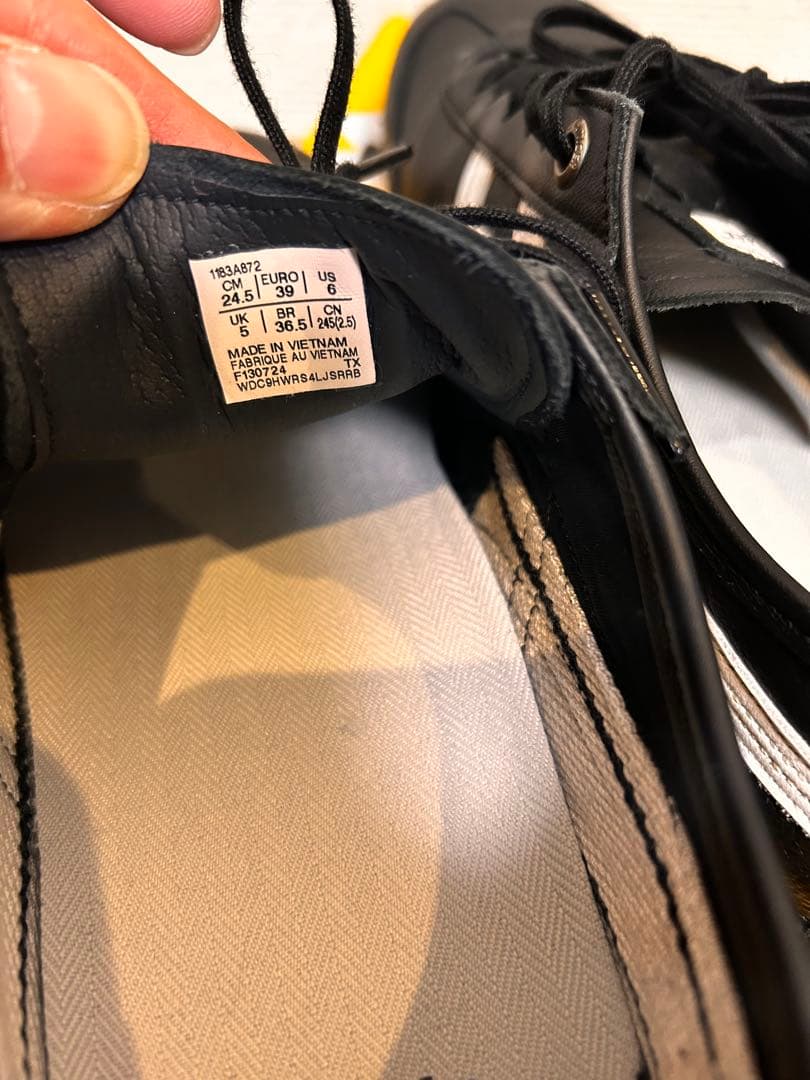 Onitsuka Tiger MEXICO 66 ブラック 24.5cm