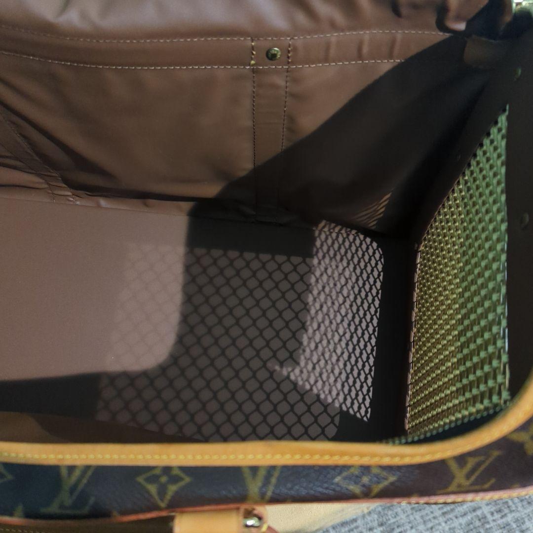 ルイヴィトン　サックシャン　ペットキャリー　ネームタグ付き　50cm