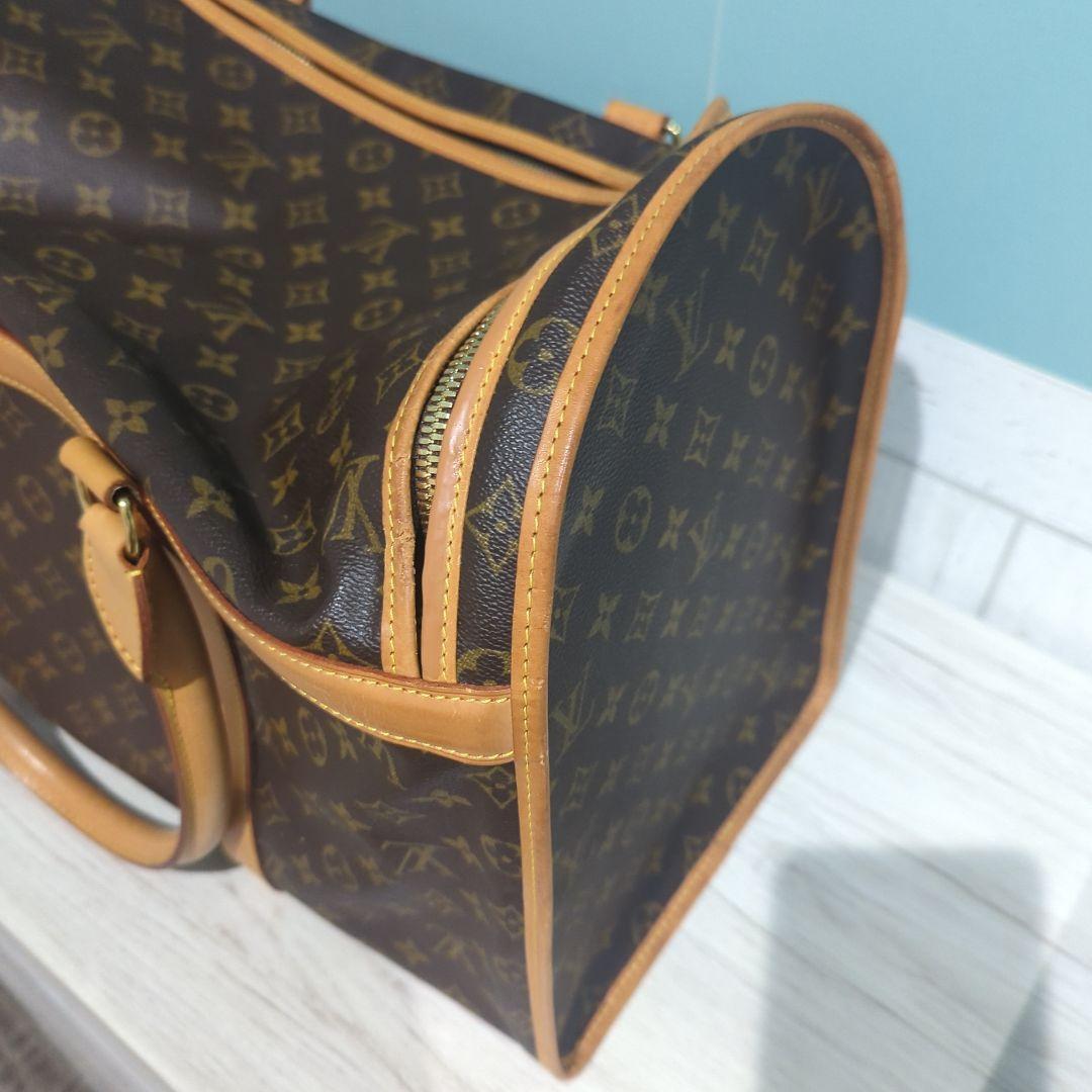 ルイヴィトン　サックシャン　ペットキャリー　ネームタグ付き　50cm