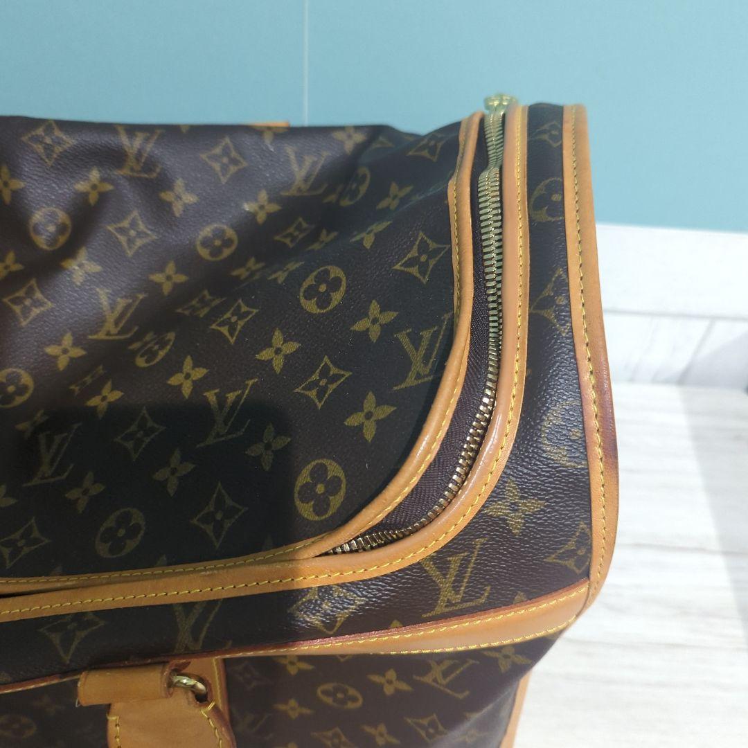 ルイヴィトン　サックシャン　ペットキャリー　ネームタグ付き　50cm