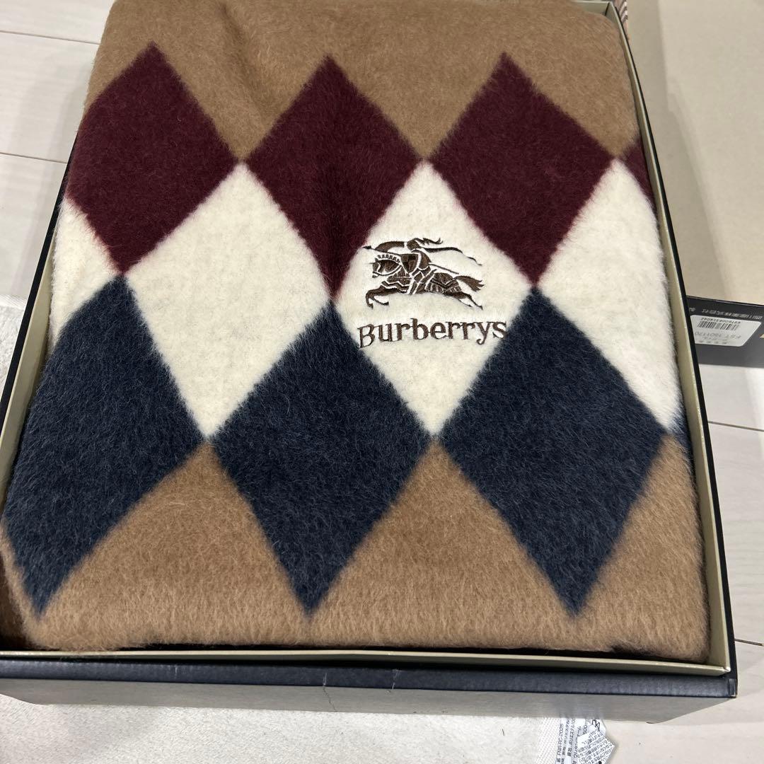 Burberrys ダイヤモンド柄毛布