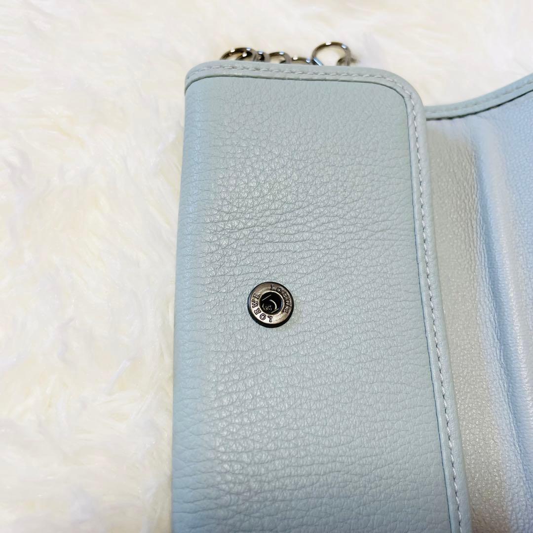 ロエベ　LOEWE アナグラム　キーケース　ほぼ未使用　極美品　箱付き