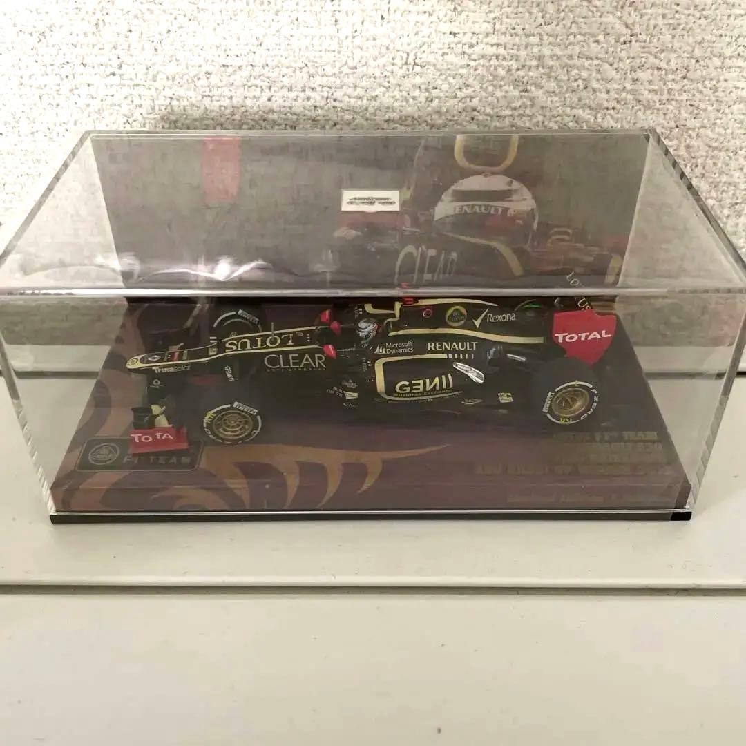 【最終値下げ】Lotus F1 ライコネン　2012年　アブダビGP優勝ミニカー