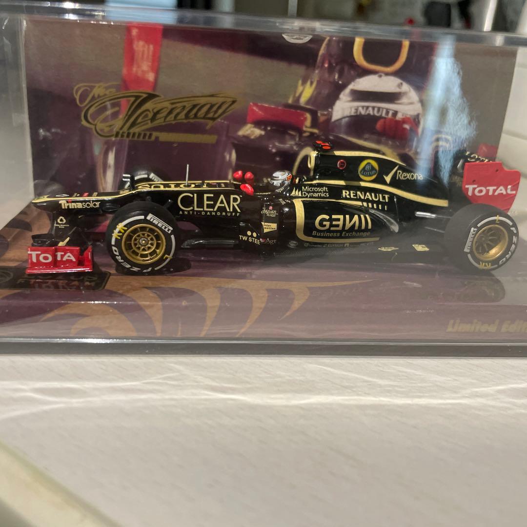 【最終値下げ】Lotus F1 ライコネン　2012年　アブダビGP優勝ミニカー