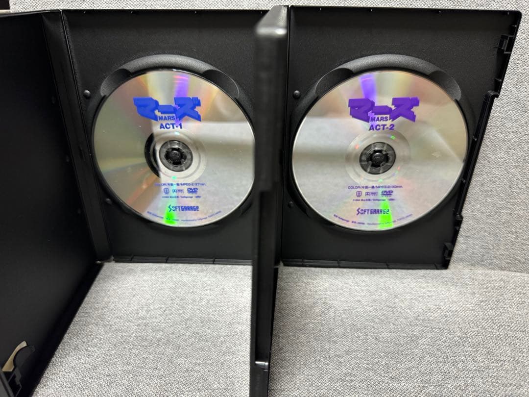 マーズ　ACT-1 ACT-2 2巻セット　 DVD 横山光輝