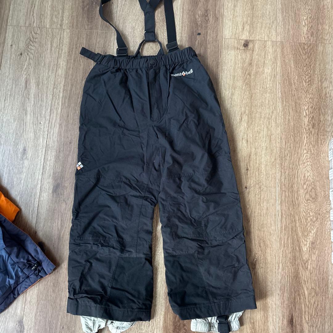 mina3 　mont-bell キッズスキーウェアセット120cm