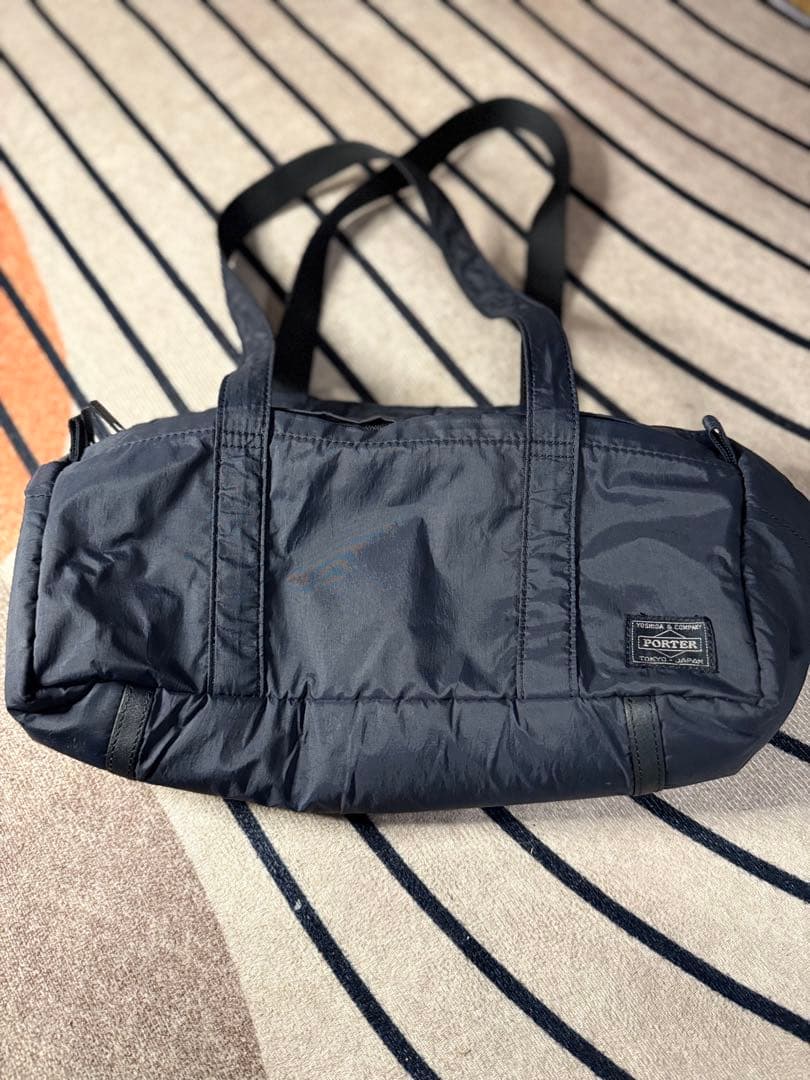 カッチャマ 美品&大容量！ PORTER ブラック ドラムバッグ