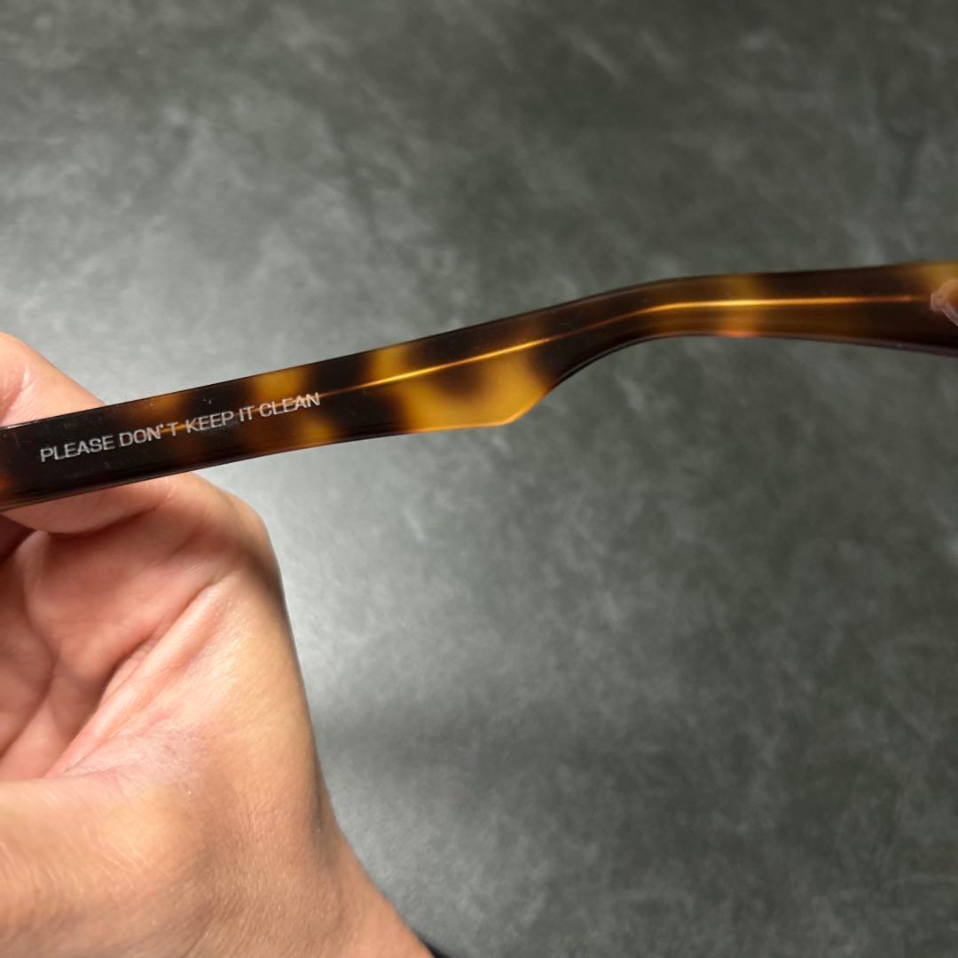 タトゥースタジオヤマダ　セーフティサングラス　鼈甲