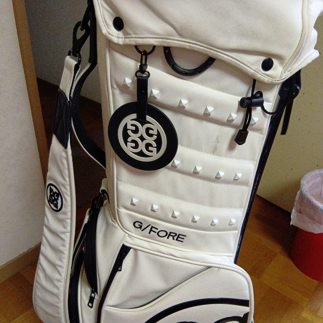 Gフォアキャディーバッグホワイト