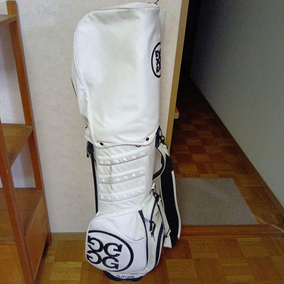 Gフォアキャディーバッグホワイト