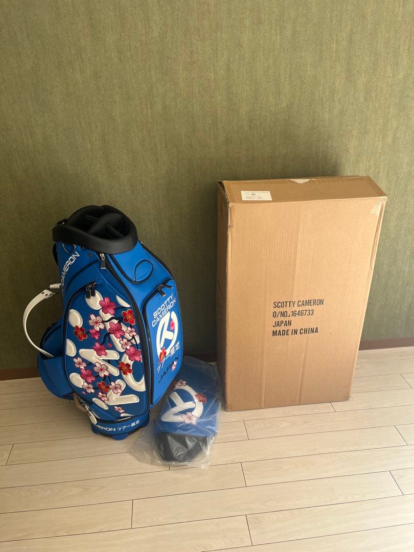 スコッティ　キャメロン　スタッフバッグ　カバーセット