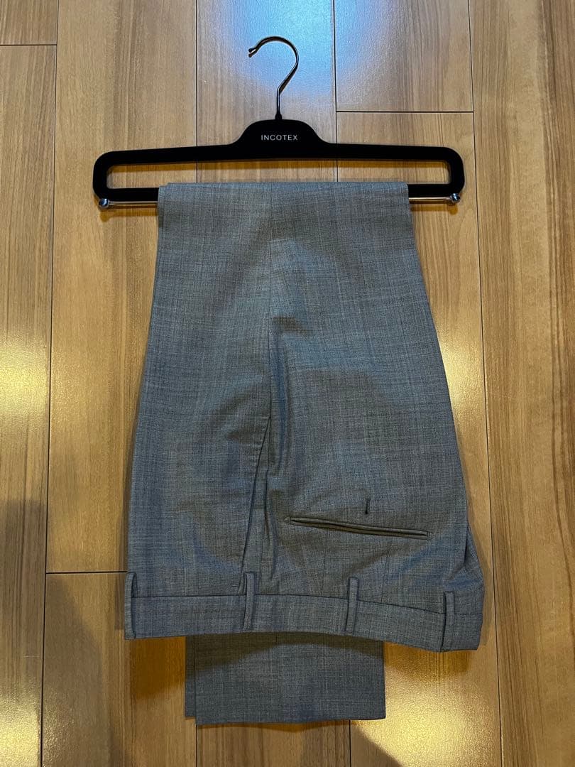 極美品 ハンガー付 INCOTEX スラックス 48