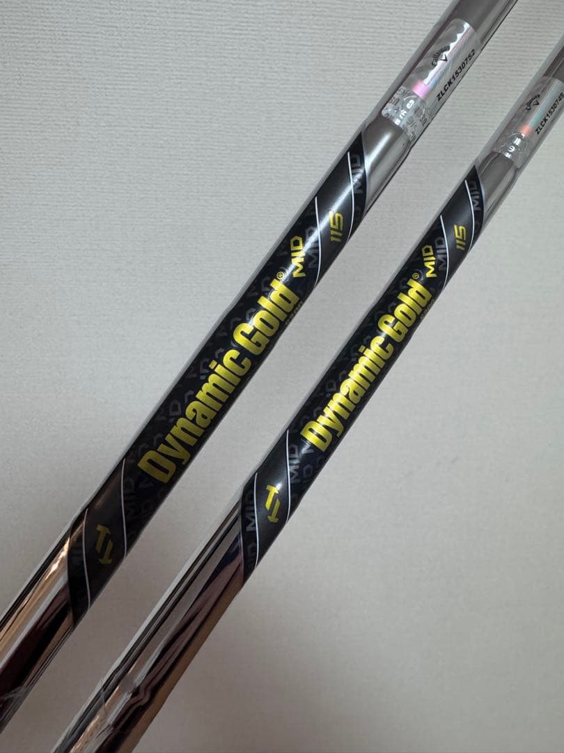 Dynamic Gold MID 115 S200ミッドシャフト 2本セット