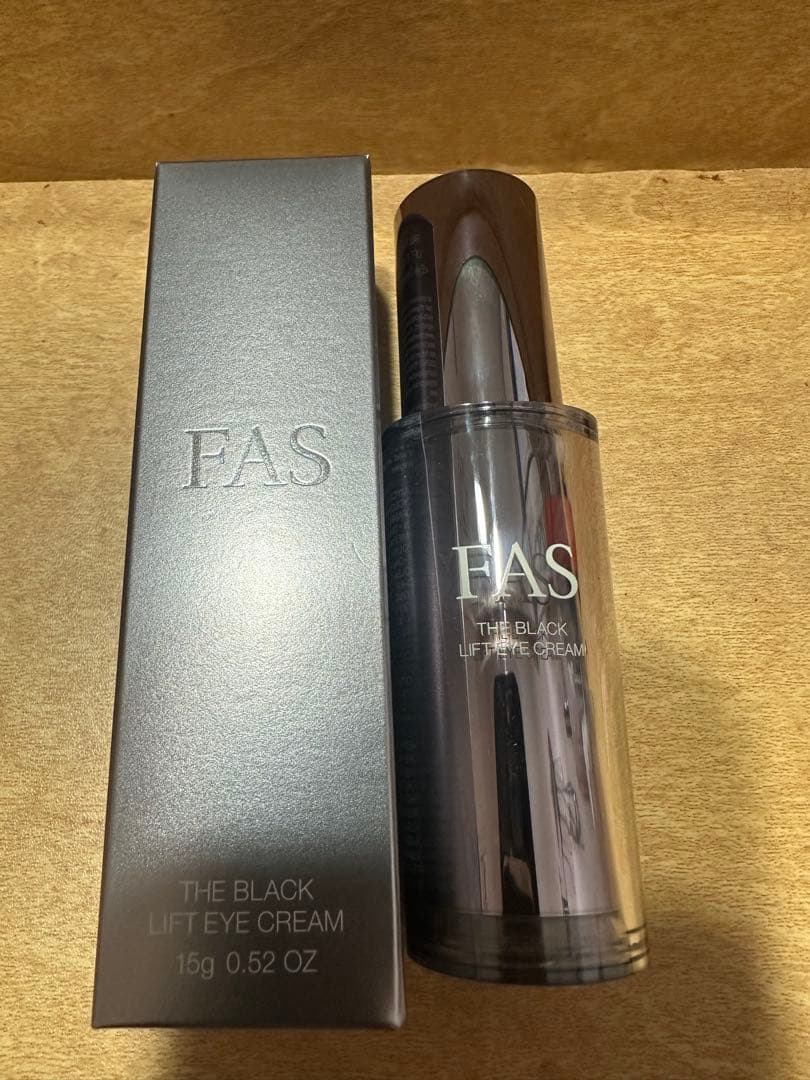 【新品未使用】FAS ザ ブラックリフトアイクリーム　デイクリーム付き