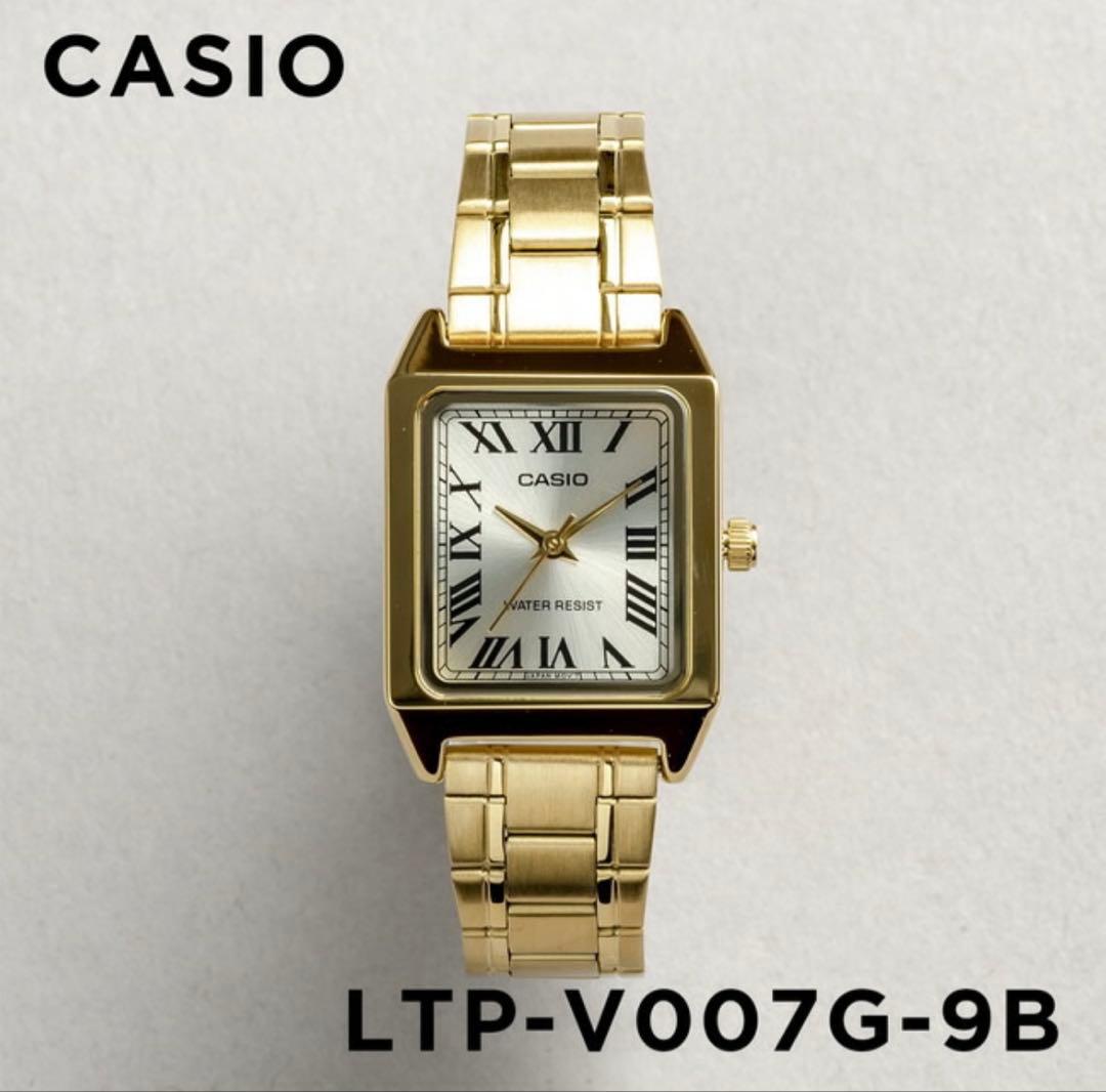 【新品】CASIO カシオ LTP-V007G-9B ゴールド 腕時計